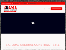 Tablet Screenshot of dualconstruct.ro